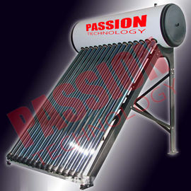 200L Compact Pressurized Vacuum Tube Thermal Solar Water Heater for Home