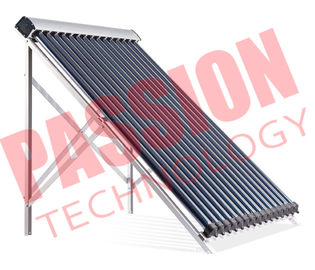 Compact Thermal Solar Collector Inclined Installation Roof 24mm Condenser Copper