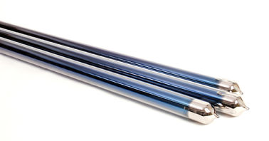 Vacuum Glass Solar Hot Water Tubes , Solar Evacuated Tubes 1500mm / 1800mm Length