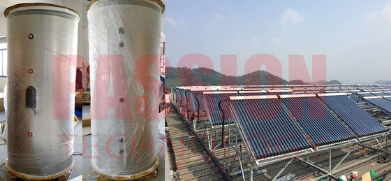 Split Pressurized Solar Water Heater Heat Pipe Collector For Large Capacity Solar Water Heating System For Hotel Resort