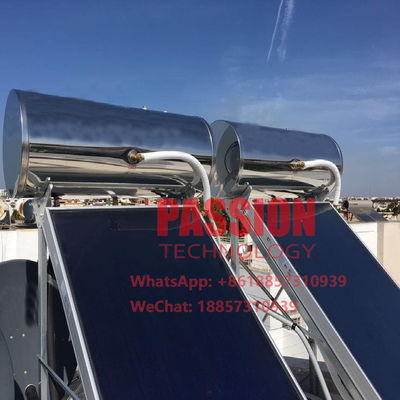 200L Flat Panel Solar Water Heater 300L Blue Film Flat Plate Solar Thermal Heater