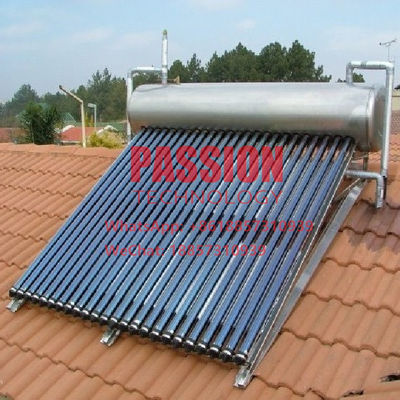 Stainless Steel Presssure Solar Water Heater 300L Compact Pressure Solar Water Heating
