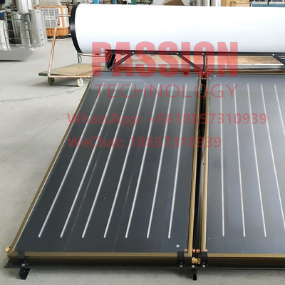 Pressurized Flat Panel Solar Water Heater 2m2 Flat Plate Blue Solar Collector