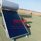 200L Flat Plate Solar Water Heater Blue Coating Flat Panel Collector Blue Film Solar Thermal Collector Black Chrome