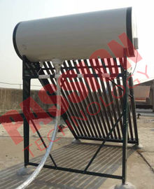 Pressurized Solar Water Heater System With 20 Tubes Stainless Steel Reflector Frame