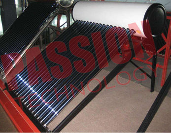 Galvanized Steel Homed Vacuum Tube Solar Water Heater Thermosiphon 200L Capacity