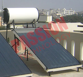 High Powered Flat Plate Solar Water Heater 150 Liter Long Service Life