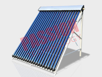 15 Tubes Heat Pipe Vacuum Tube Solar Collector Sloped Roof For Residential