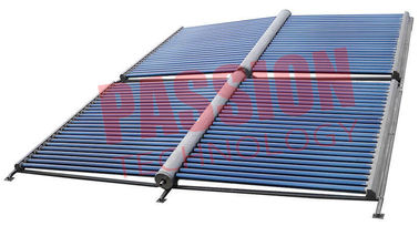 100 Tubes Evacuated Tube Solar Collector , Solar Water Heater Collector Panels 
