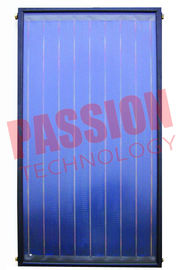 304 Stainless Steel Flat Plate Solar Collector Glass Cover Material 0.6Mpa