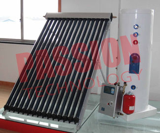 Professional White Split Solar Water Heater With Heat Pipe Solar Collector