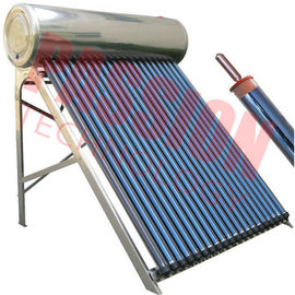 High Pressure Roof Mounted Solar Water Heater With Electric Backup 200L Capacity