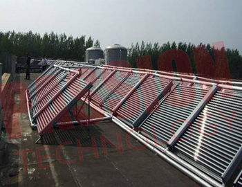 Evacuated Tube Solar Collectors Non Pressure Heat Pipe Double Side For Swimming Pool Heating