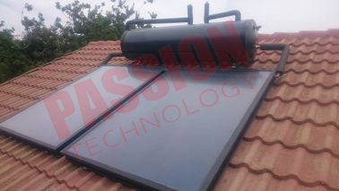 Stainless Steel 316 Freestanding Roof Mounted Solar Water Heater , Solar Hot Water System