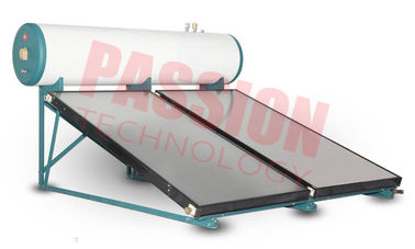 300 L High Efficient Sun Solar Water Heater With Two Collector Galvanized Steel Bracket