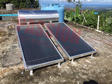 Natural Circulation Solar Panel Heating System 300L Aluminum And Copper Absorber Sheet