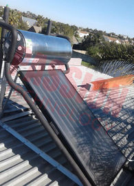 Pressure Blue Titanium Flat Plate Solar Geysers Flat Panel Solar Collector Home Heating