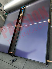 Pressure Blue Film Flat Solar Panel Hot Water System For Heating Water