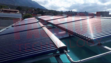 1000L-10000L Pool Hotel Solar Heating Solution Pressurized Heat Pipe Solar Collector