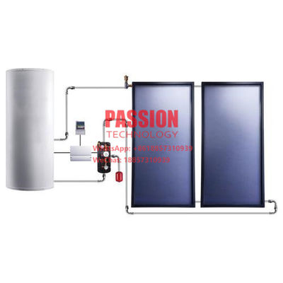 Split Pressurized Solar Water Heater Flat Plate Collector Flat Panel Thermal Collector Solar Water Heating System