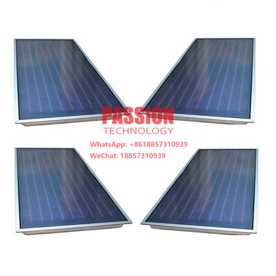 Blue Titanium Flat Plate Solar Collector Solar Water Heating Collector Hotel Heating Panel Room Heating Collector