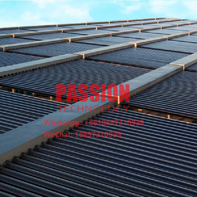 50tubes Non Pressure Vacuum Tube Solar Collector Glass Tube Collector For Hotel , Solar Water Collector
