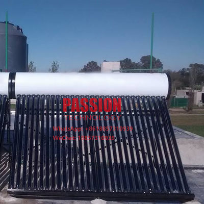 300L White Tank Solar Water Heater 250L 304 Stainless Steel Vacuum Tube Solar Geyser Solar Collector