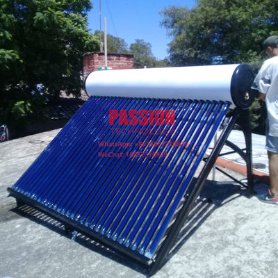 300L Non Pressurized Solar Water Heater 250L Enamel White Water Tank Solar Collector