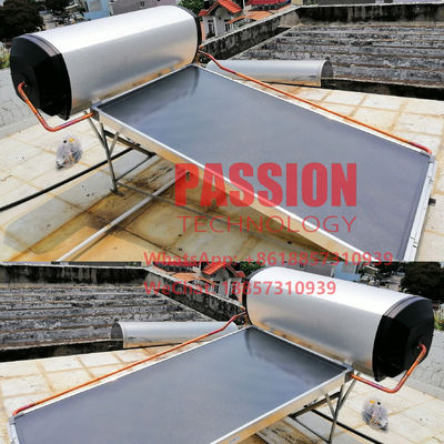 Flat Plate Solar Collector Water Heating 200L Pressure Flat Panel Solar Water Heater