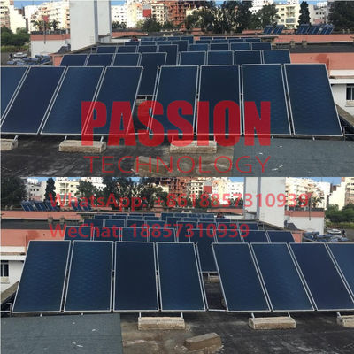 Flat Plate Solar Collector 5000L Solar Hotel Heating Flat Panel Pool Heating Collector
