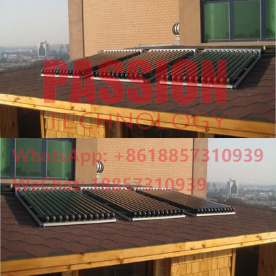 25tubes Heat Pipe Solar Collector 300L Solar Water Heater Solar Thermal Heating