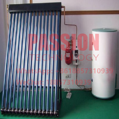 Flat Roof High Pressure Solar Water Heater 300L Flat Plate Solar Heating Collector