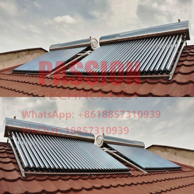 304 Compact Pressure Solar Water Heater 300L Close Loop Solar Heating Collector