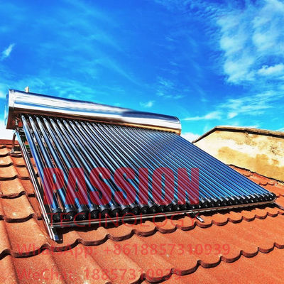 SS316 Enamel Inner Tank Solar Water Heater 300L High Pressure Solar Collector