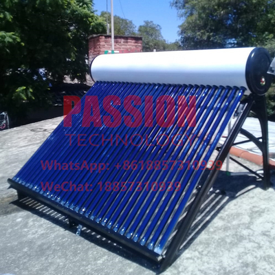 Intagrated Vacuum Tube Solar Water Heater 300L Stainless Steel Solar Collector