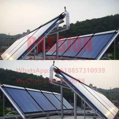 30tubes Copper Pipe Solar Collector 300L Heat Pipe Solar Water Heater