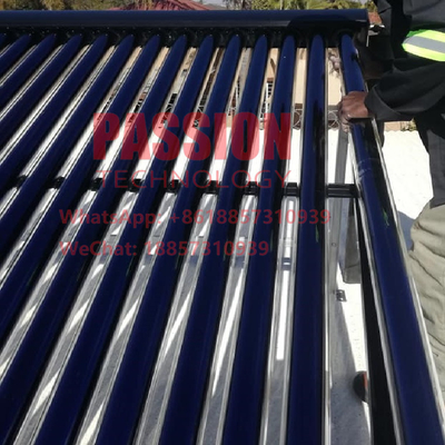 30tubes Heat Pipe Solar Collector 5000L Pressurized Centralized Solar Water Heater