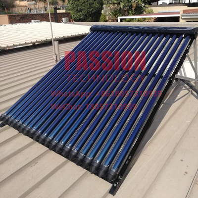 20tubes Heat Pipe Solar Collector 24x90mm Condensor Pressure Solar Water Heater