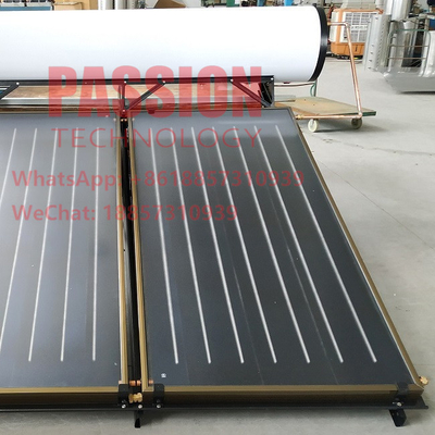 300L SS316 Inner Tank Pressurized Solar Water Heater Flat Plate Solar Collector
