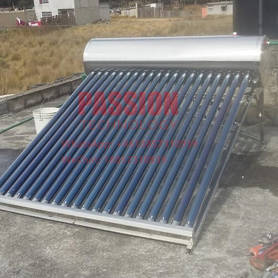 58x1800mm Vacuum Tube Solar Collector 304 Stainless Steel Solar Water Heater