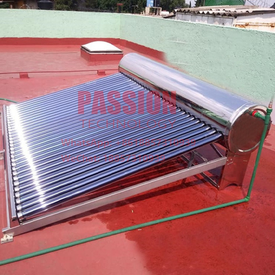 250L Vacuum Tube Solar Water Heater 30tubes Low Pressure Solar Collector