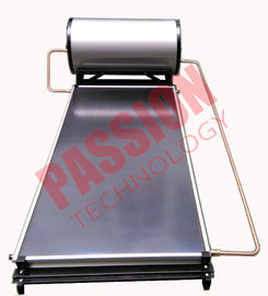 Compact Solar Water Heater Flat Plate , Rooftop Solar Hot Water System 150L