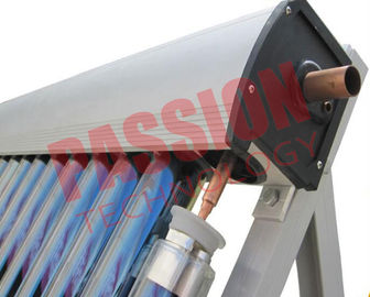 15 Tubes Pressurized Solar Collector , Solar Heat Pipe Collector For Hotel