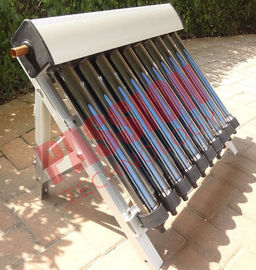 High Absorption Heat Pipe Collector , Solar Hot Water Collector Pitched Roof Installation