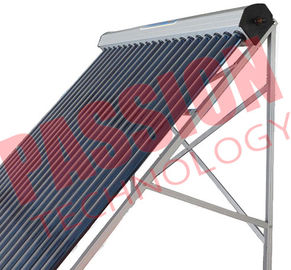 Heat Pipe Solar Power Collector , Solar Water Collector For Shower 24 Tubes