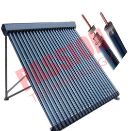 30 Tubes Pressurized Heat Pipe Solar Collector With Black Aluminum Alloy for House Used