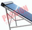 Glass Wool Heat Pipe Solar Collector 24mm Copper Condenser Flat Roof