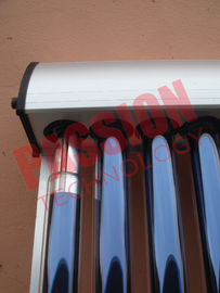 Glass Wool Heat Pipe Solar Collector 24mm Copper Condenser Flat Roof