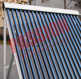 Convenient Install Heat Pipe Solar Collector With Reflectors 24mm Condenser