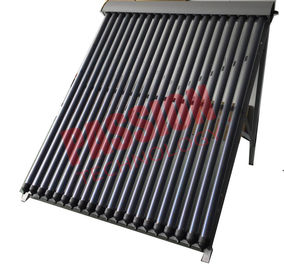 No Noise Heat Pipe Solar Collector 45 Degree Angle Frame For Hospital